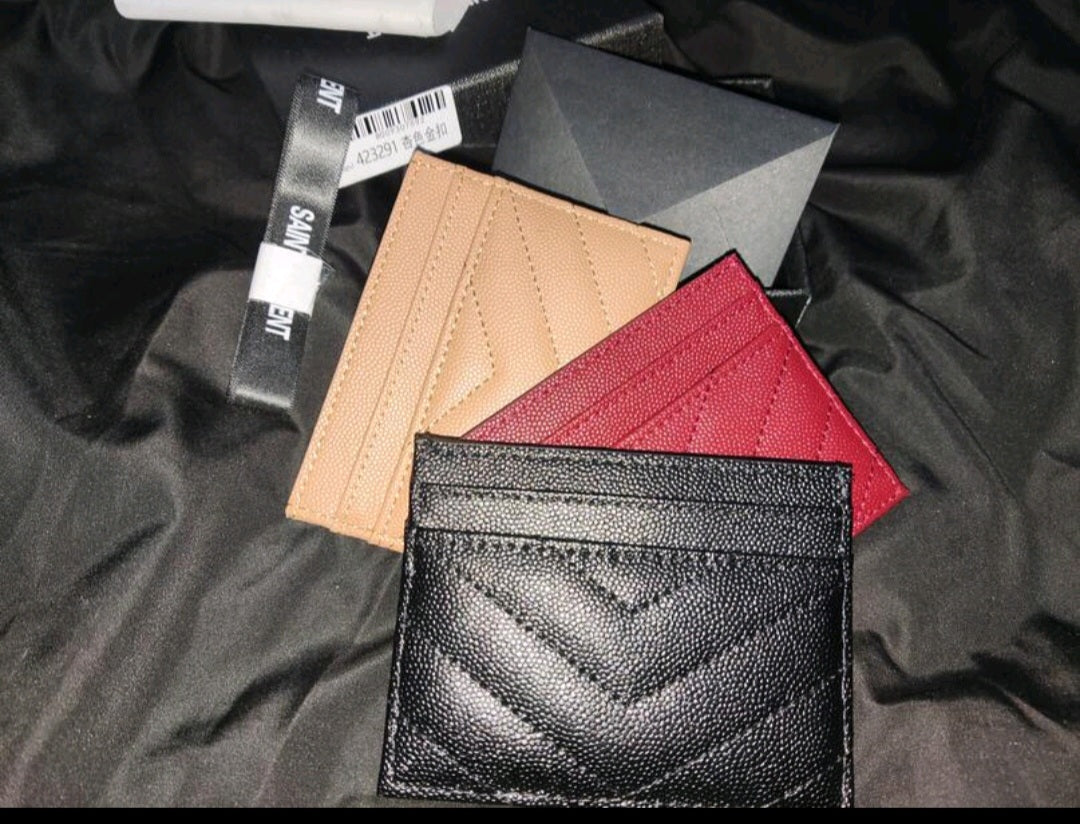 Genuine Leather Card Wallet