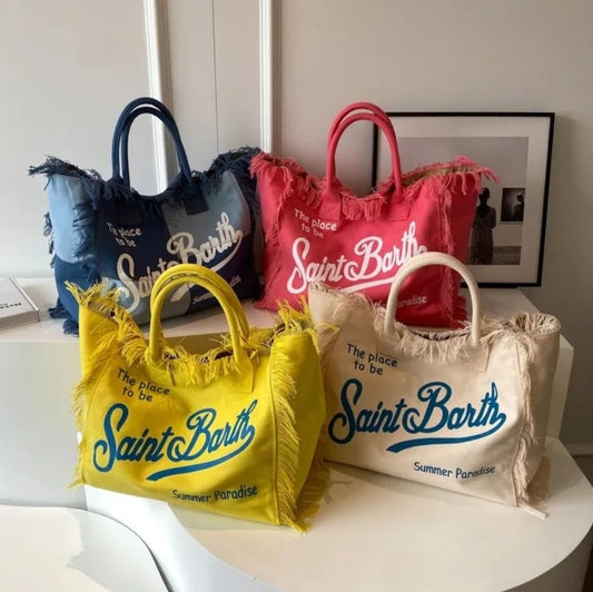 Barth's beach bag
